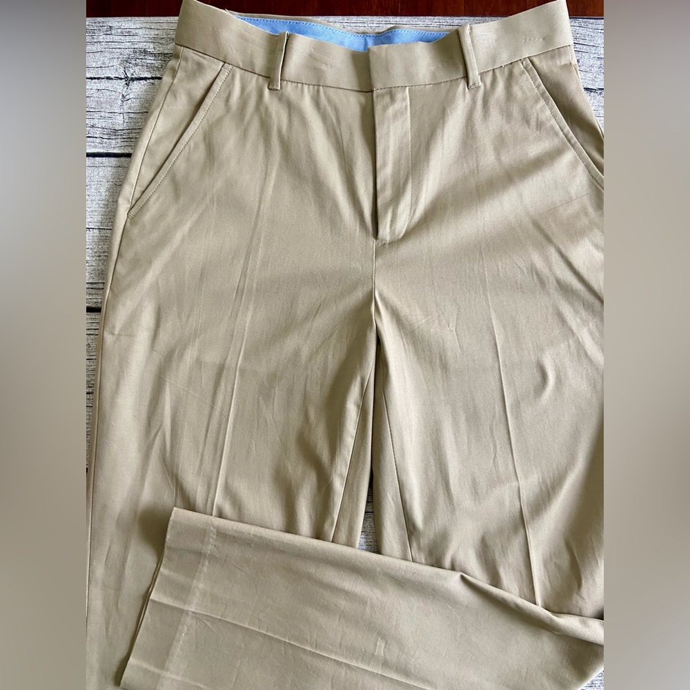 New. Tommy Hilfiger Stretch Performance Dress Pants - Size Big Boys 16 Tan/khaki